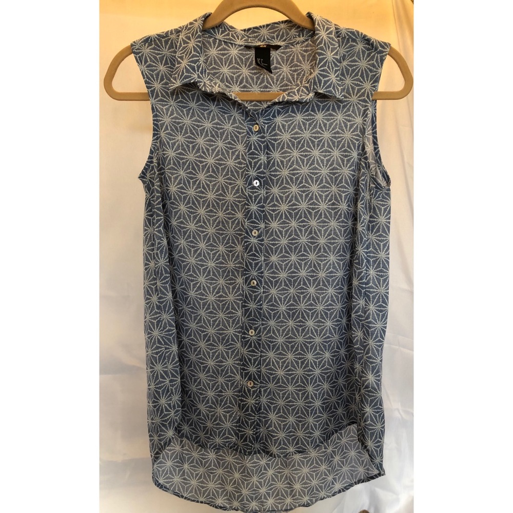 H&M button up tank